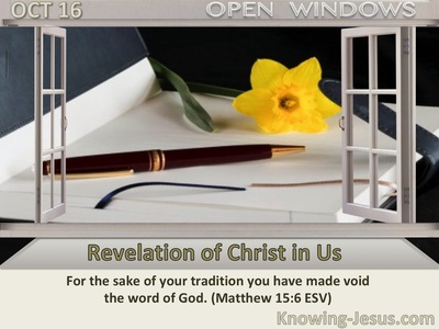 Revelation of Christ in Us